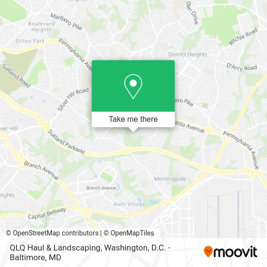 QLQ Haul & Landscaping map