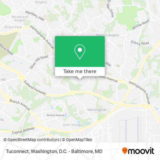 Tuconnect map