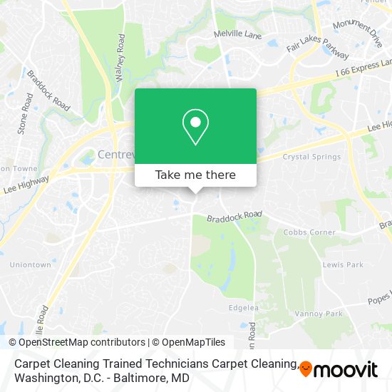 Mapa de Carpet Cleaning Trained Technicians Carpet Cleaning