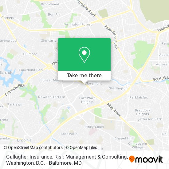 Mapa de Gallagher Insurance, Risk Management & Consulting