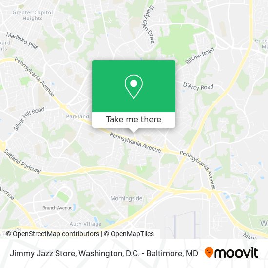 Mapa de Jimmy Jazz Store