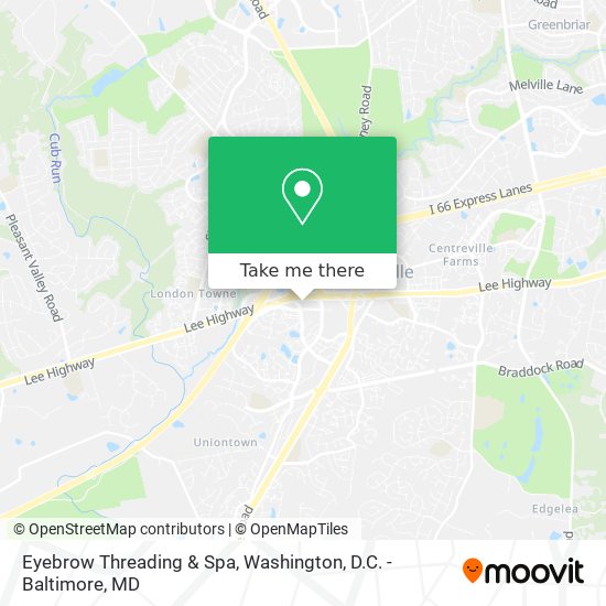 Eyebrow Threading & Spa map