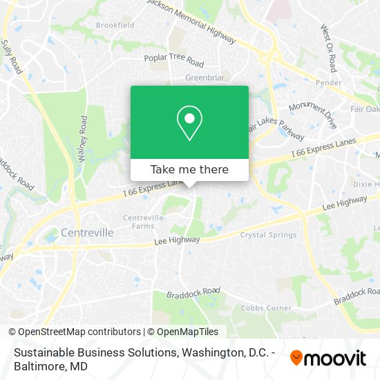 Sustainable Business Solutions map