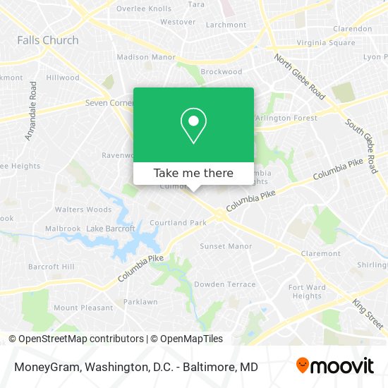 MoneyGram map