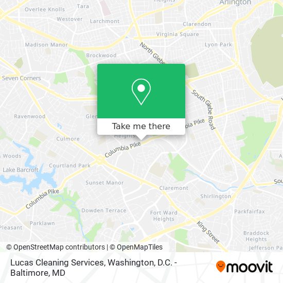 Lucas Cleaning Services map