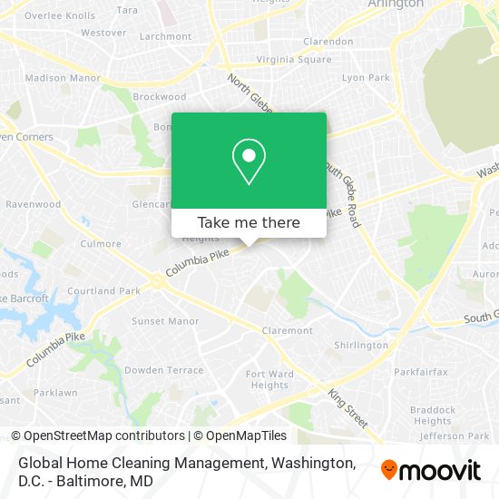 Global Home Cleaning Management map