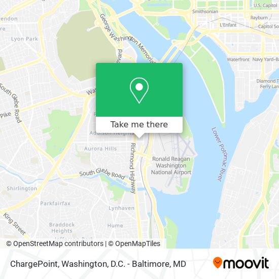 ChargePoint map