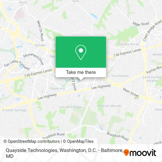 Quayside Technologies map