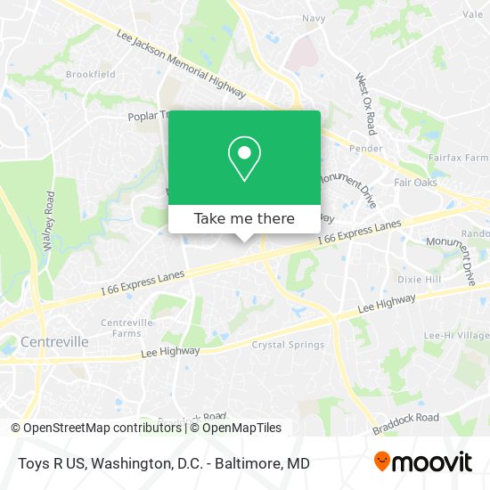 Toys R US map