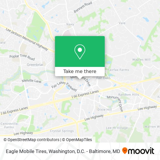 Eagle Mobile Tires map