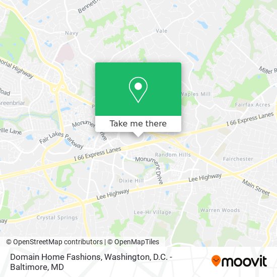 Domain Home Fashions map