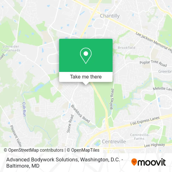 Advanced Bodywork Solutions map