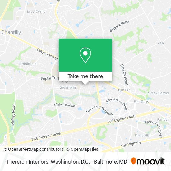 Thereron Interiors map