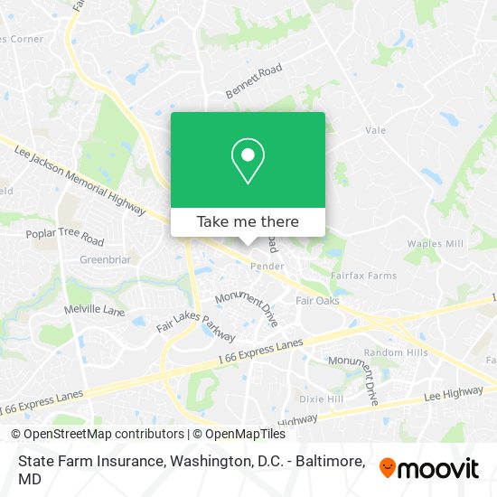 State Farm Insurance map