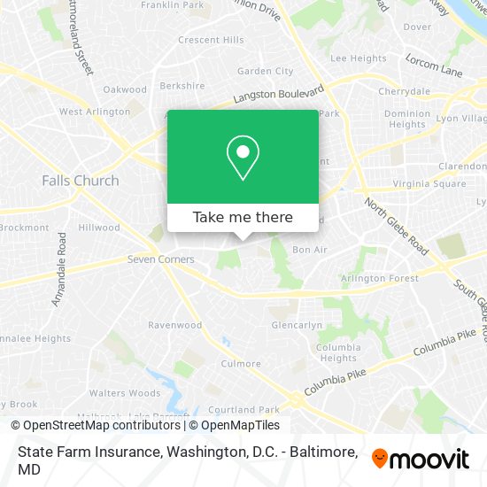 State Farm Insurance map