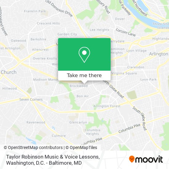 Mapa de Taylor Robinson Music & Voice Lessons