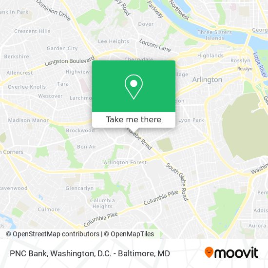 PNC Bank map