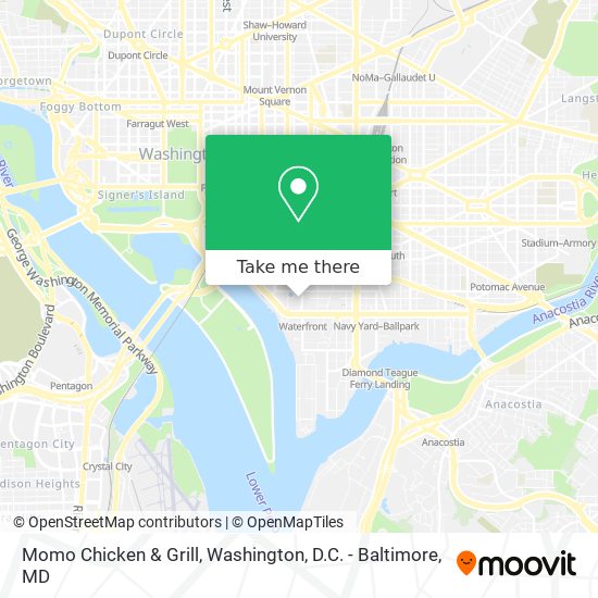 Momo Chicken & Grill map