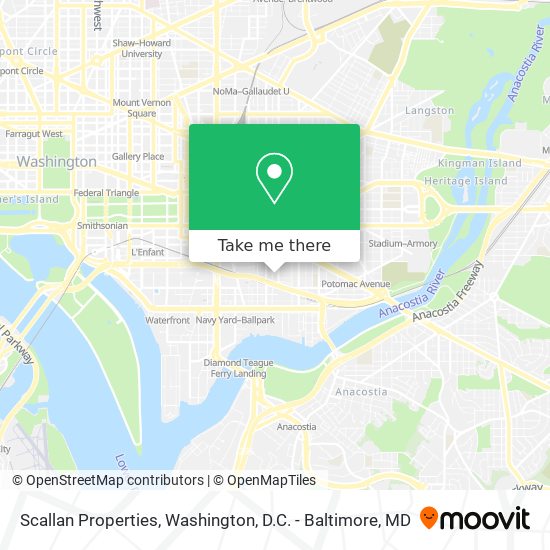 Scallan Properties map