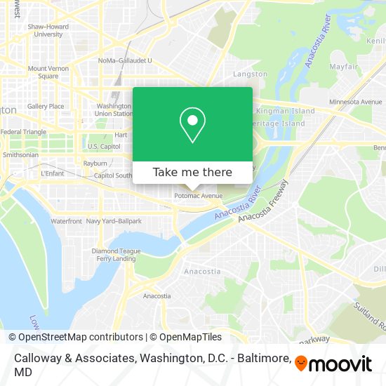 Calloway & Associates map