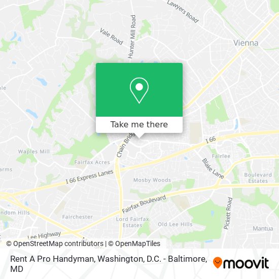 Mapa de Rent A Pro Handyman