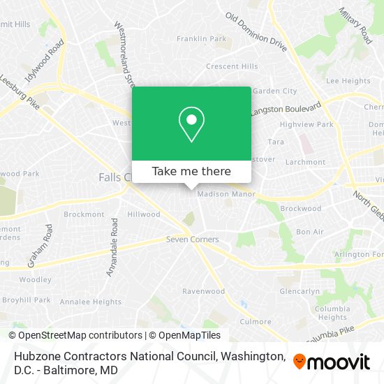 Hubzone Contractors National Council map