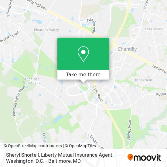 Sheryl Shortell, Liberty Mutual Insurance Agent map