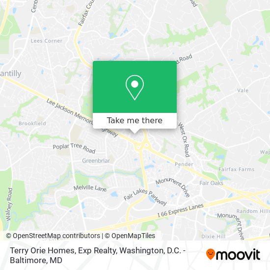 Mapa de Terry Orie Homes, Exp Realty