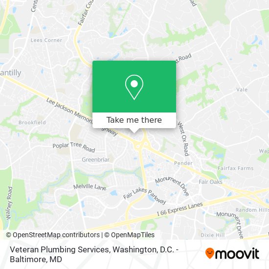 Mapa de Veteran Plumbing Services