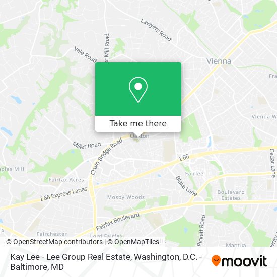 Mapa de Kay Lee - Lee Group Real Estate