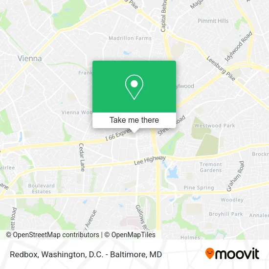 Redbox map