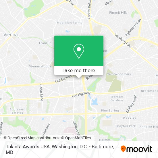 Talanta Awards USA map