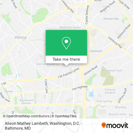 Alison Mathey Lambeth map