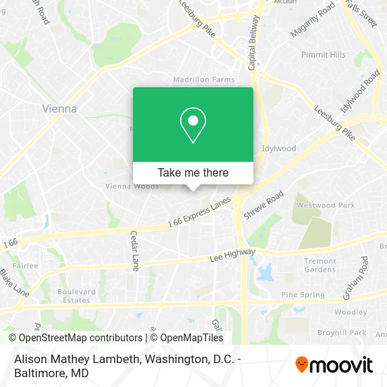 Alison Mathey Lambeth map