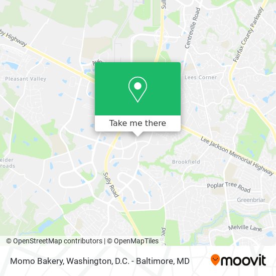 Mapa de Momo Bakery