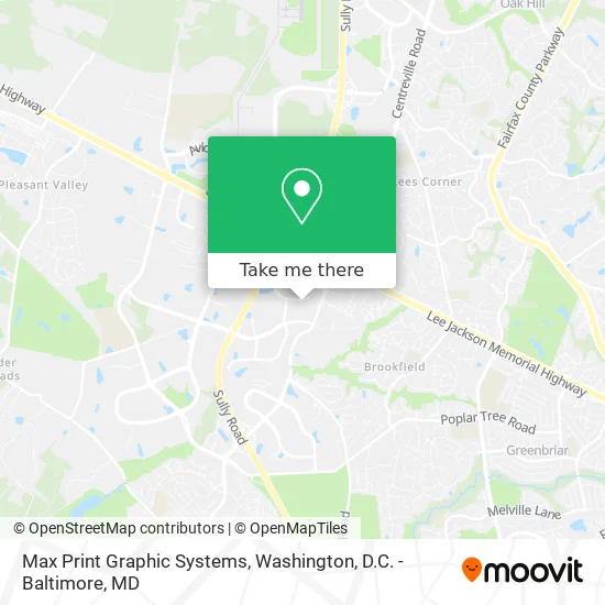 Max Print Graphic Systems map