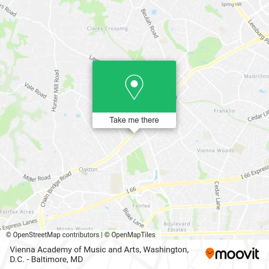 Vienna Academy of Music and Arts map