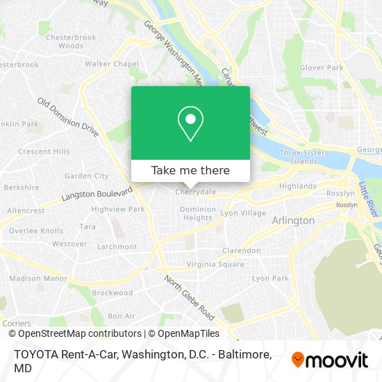 Mapa de TOYOTA Rent-A-Car