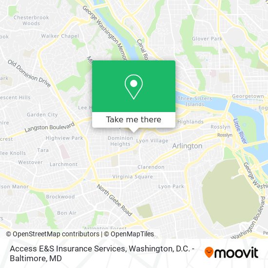 Access E&S Insurance Services map