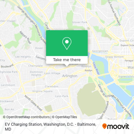 EV Charging Station map