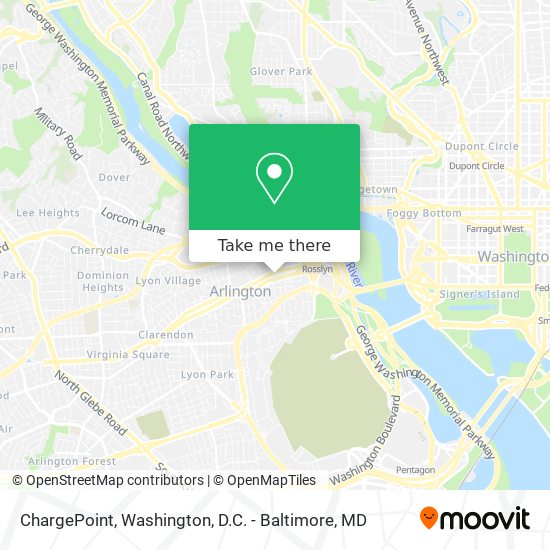 ChargePoint map