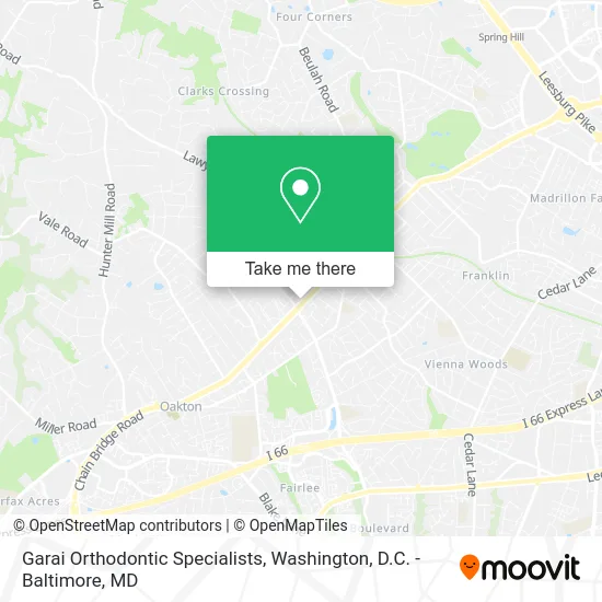 Garai Orthodontic Specialists map