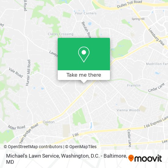 Mapa de Michael's Lawn Service