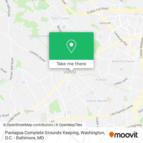 Paniagua Complete Grounds Keeping map