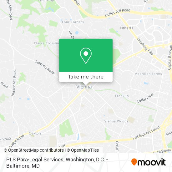 PLS Para-Legal Services map