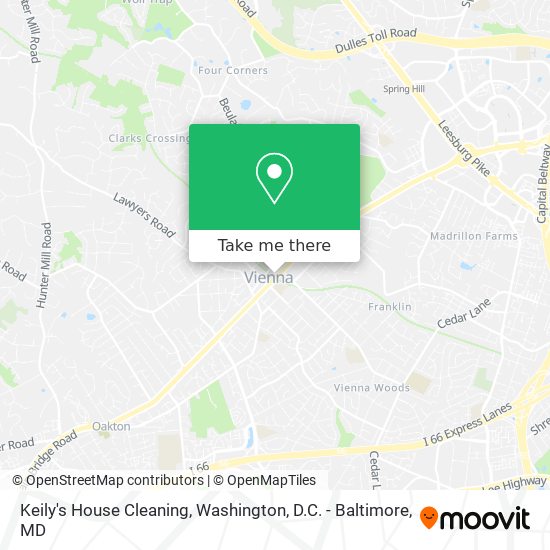 Keily's House Cleaning map