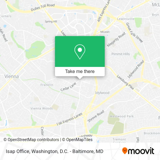 Isap Office map