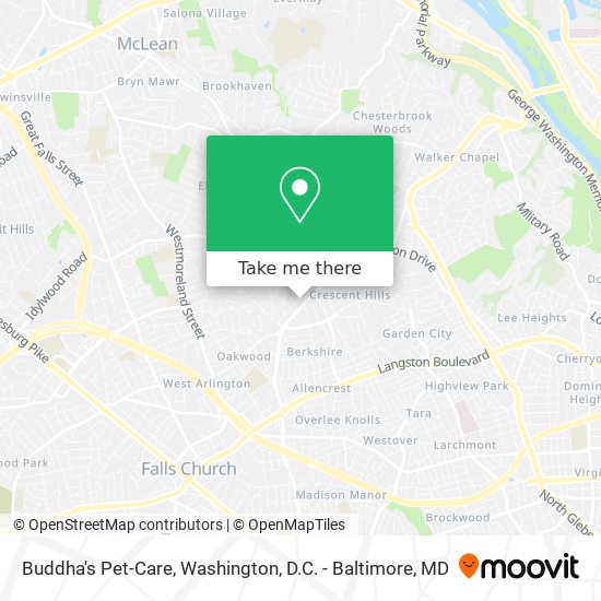 Buddha's Pet-Care map