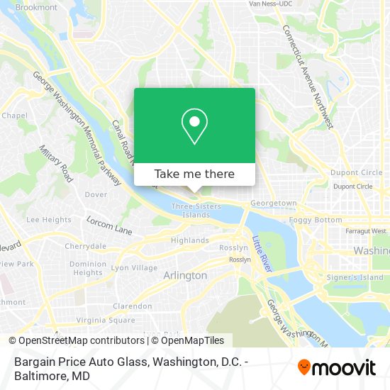 Bargain Price Auto Glass map