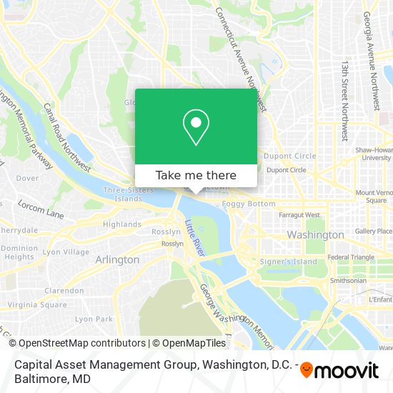 Capital Asset Management Group map